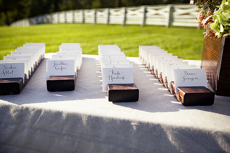  wedding we have custom made some Lovely Wooden Escort Card Holders